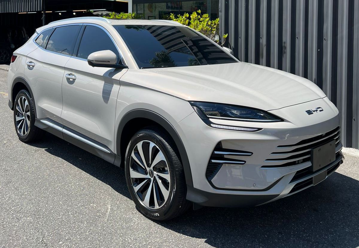 SUV BYD depois do serviço