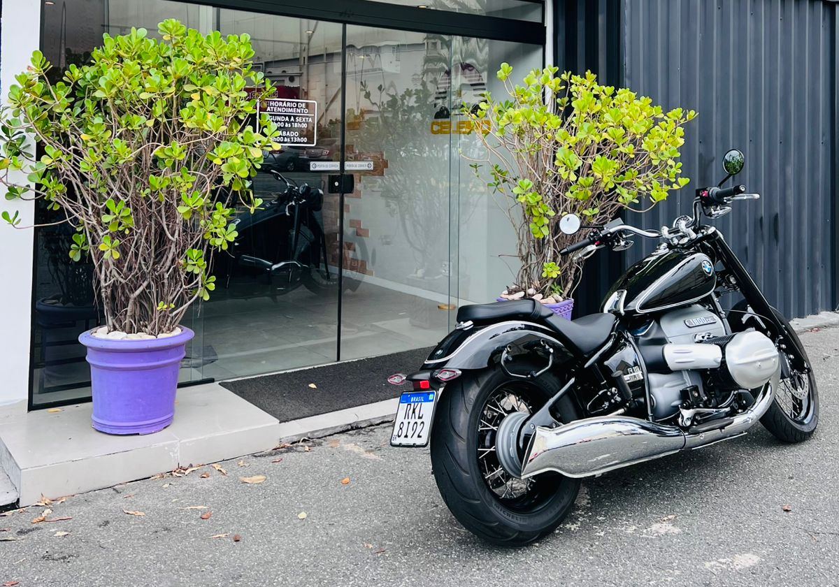 Moto BMW R18 depois do serviço